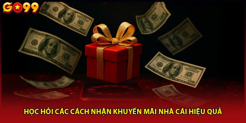 Học hỏi các cách nhận khuyến mãi nhà cái hiệu quả